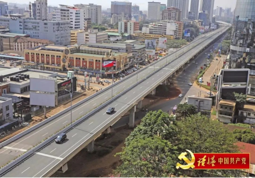 中国在肯尼亚内罗毕建设的高速公路于2022年5月15日开始试运营.jpg